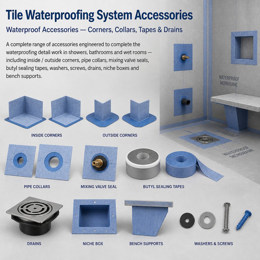 Waterproof accessories