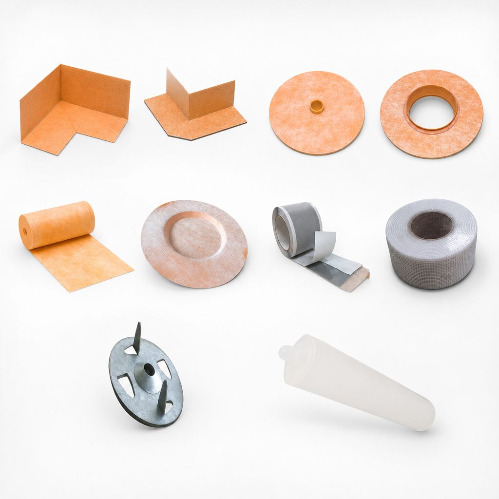 Bonding sealant and fixings
