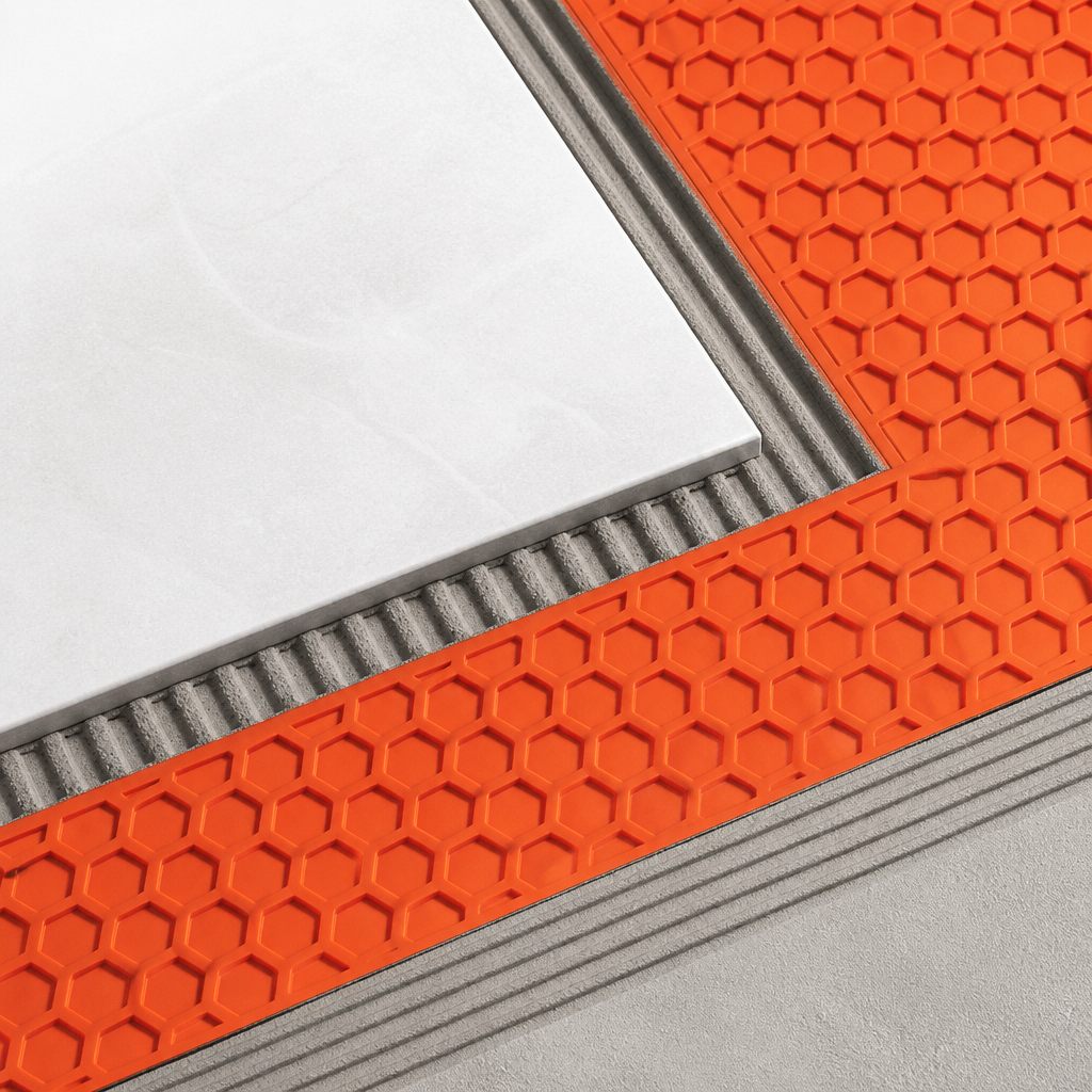 Uncoupling membrane installation and product detail